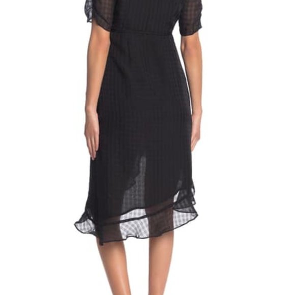 4SI3NNA Valerie Ruffle Hem Wrap Dress - Picture 2 of 7